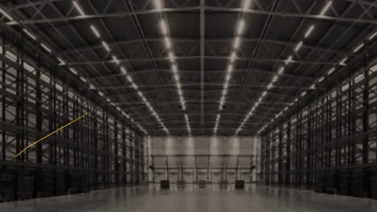 Pendant Highbay Fixture Workshop Warehouse Shop Industrial 120W LED Linear High Bay Light 