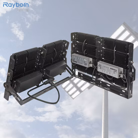 ETL Approval 160lm/W P50 IP66 Dim Football Stadium Sport Court 100W 150W 200W 250W 300W 600W 400W 500W 1000W 1200W 1500W Adjustable LED Flood Light