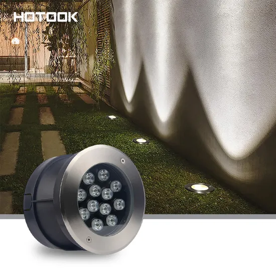 IP68 Waterproof LED RGB Inground Light Uplight Landscape Light Recessed Outdoor Deck Garden Ground IP68 LED Underground Light 