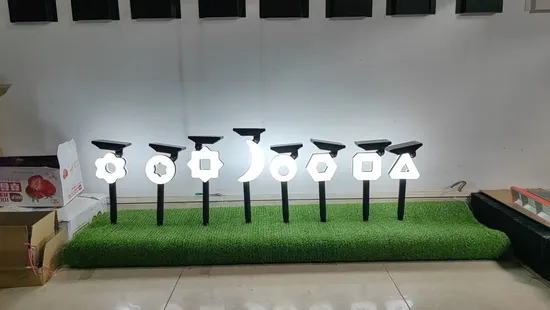 Solar Lights Outdoor Waterproof IP68, 50 LED 3 Lighting Modes Solar Powered Garden Yard Spot Solar Lights for Outside Landscape White/Warm White/ Colorful 