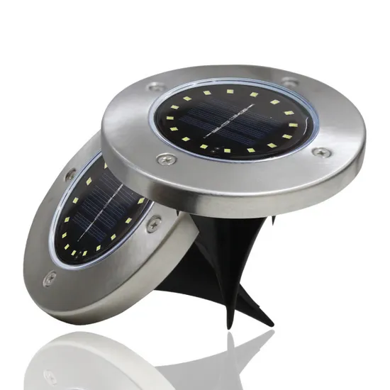 Hot Sale 8 LED Solar Floor Lamp Control Landscaping Garden Solar Ground Lights for Lawn Pathway Yard Solar Power LED Light Lamp 
