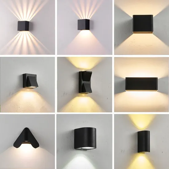 Modern Minimalist Outdoor Waterproof LED Wall Light for Hotel Hallways and Staircases 