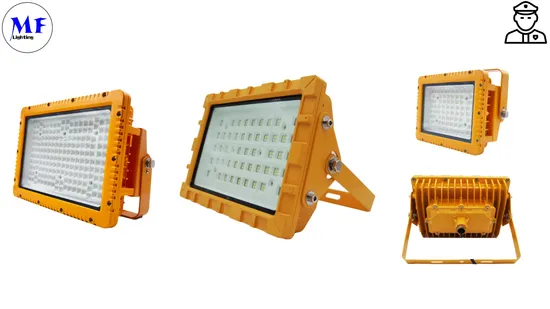 Atex Ex Iecex Ik10 IP66 Dustproof Explosion Explosive Proof 50W 80W 100W 150W 200W 240W LED Flood Light for Marine Offshore and Storage Yard 