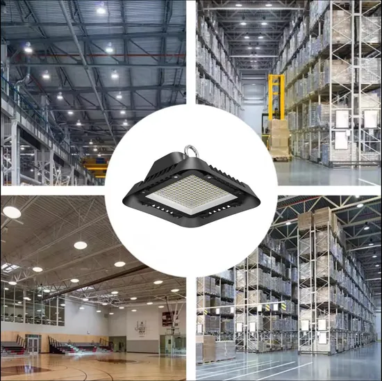 Commercial Industrial Lighting 100W 150W 200W IP65 Square UFO LED High Bay Light Warehouse Workshop LED Highbay 