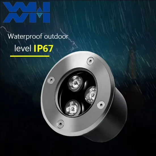 IP67 Waterproof Outdoor Pathway LED Inground Ground Deck Garden 3W Spot Recessed up Underground Landscape Light 